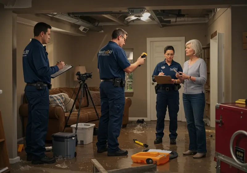 Water Damage Assessment and Insurance Documentation process in Gibsonville, NC