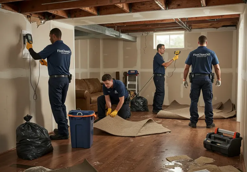 Flood DamageMaterial Assessment and Debris Removal process in Gibsonville, NC